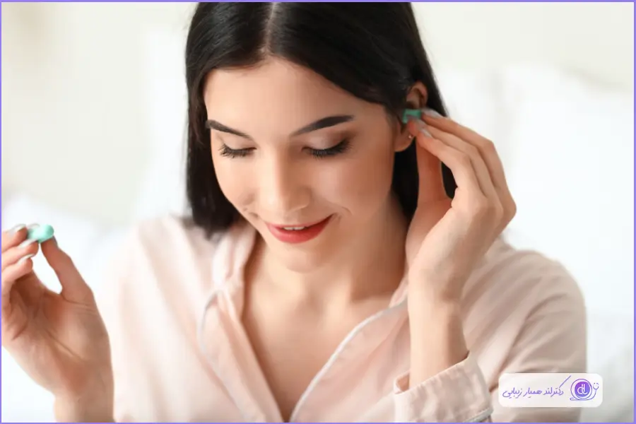 استفاده از گوش گیر برای جلوگیری از سر و صدا
